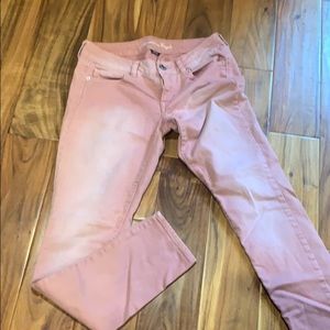 American eagle mauve skinny jeans